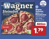 Steinofenpizza oder Flammkuchen im Angebot bei combi in Celle Steinofenpizza oder Flammkuchen Angebote von Wagner bei combi Celle für 1,79 €