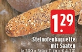 Steinofenbaguette mit Saaten Angebote bei E center Oberhausen für 1,29 €