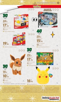 Promotion Pokémon dans le prospectus Intermarché Super, valable du 21/10/2025 au 07/12/2025 Promo Pokémon dans le catalogue Intermarché Super du moment à la page 14