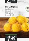 Bio-Zitronen bei EDEKA im Wuppertal Prospekt für 1,49 €