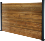 Promo Lame de clôture en bois Rythmo Evolu H27 Marron à 4,60 € dans le catalogue Tout Faire à Saint-Girons