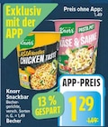 Asia Noodles Chicken Taste von Knorr für 1,29 € bei E center im Angebot Asia Noodles Chicken Taste von Knorr im aktuellen E center Prospekt