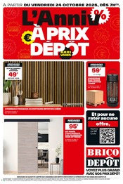 Prospectus Bricolage Brico Dépôt en cours à Orange et alentours, "L'Anniv À PRIX DÉPOT", 20 pages, 15/10/2025 - 22/10/2025 Catalogue Bricolage Brico Dépôt en cours à Orange et alentours, "L'Anniv À PRIX DÉPOT", 20 pages, 15/10/2025 - 22/10/2025