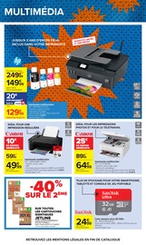Promos Imprimante dans le catalogue "LE MOIS DES SUPPORTERS" de Carrefour Imprimante en promo dans le catalogue Carrefour à la page 24