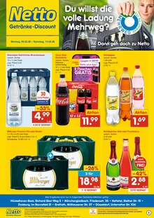 Sekt im Netto Marken-Discount Prospekt "DER ORT, AN DEM DU IMMER AUSGEZEICHNETE PREISE FINDEST." mit 2 Seiten (Mönchengladbach)