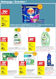 Offre Lessive Liquide dans le catalogue Carrefour du moment à la page 57