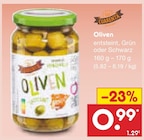 Oliven im Angebot bei Netto Marken-Discount in Wiesbaden Oliven Angebote von Cuarenta bei Netto Marken-Discount Wiesbaden für 0,99 €