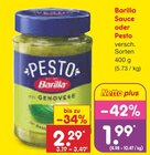 Sauce oder Pesto im Angebot bei Netto Marken-Discount in Fulda Sauce oder Pesto Angebote von Barilla bei Netto Marken-Discount Fulda für 1,99 €