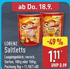 ALDI Nord Herne - Saltletts Angebot im Prospekt Saltletts bei ALDI Nord im Herne Prospekt für 1,11 €