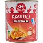 Ravioli à la Bolognaise - CARREFOUR CLASSIC' en promo chez Carrefour Ravioli à la Bolognaise - CARREFOUR CLASSIC' dans le catalogue Carrefour