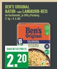 Natur-Reis im Angebot bei Marktkauf in Mülheim Natur-Reis Angebote von Ben's Original bei Marktkauf Mülheim für 2,20 €