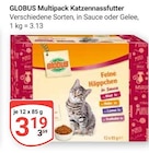 Aktuelles Multipack Katzennassfutter Angebot bei GLOBUS in Mannheim ab 3,19 €