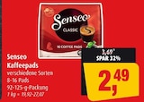 Kaffeepads im Angebot bei Markant in Neumünster Kaffeepads Angebote von Senseo bei Markant Neumünster für 2,49 €