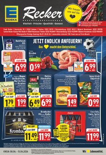 EDEKA Prospekt der Woche "Aktuelle Angebote" Seite 1, 08.06.2026 bis 13.06.2026 für Ennigerloh Aktueller EDEKA Prospekt "Aktuelle Angebote" Seite 1 von 26 Seiten für Ennigerloh