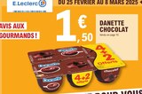 Danette chocolat dans le catalogue E.Leclerc