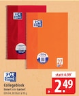 Oxford Collegeblock Angebote bei famila Nordost Stralsund für 2,49 €