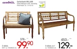 Gartenbank WILLIAM im Angebot bei Zurbrüggen in Iserlohn Gartenbank WILLIAM Angebote von ambia GARDEN bei Zurbrüggen Iserlohn für 99,90 €