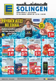 EDEKA Prospekt für Solingen (Klingenstadt): "Aktuelle Angebote", 28 Seiten, 27.01.2025 - 01.02.2025