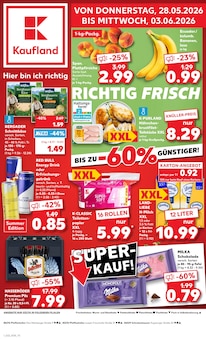 Kaufland Pfaffenhofen Prospekt der aktuellen Woche, gültig von 28.05.2026 bis 03.06.2026 Aktueller Kaufland Pfaffenhofen Prospekt "Hier bin ich richtig" mit 64 Seiten