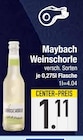 Weinschorle von Maybach im aktuellen EDEKA Prospekt für 1,11 €
