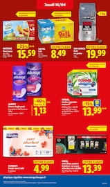 Lessive en promo dans le catalogue Lidl à la page 15