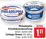 Philadelphia Frischkäsezubereitung bei EDEKA im Prospekt "" für 1,11 €