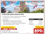 Städteerlebnis Barcelona Angebote von trendtours Touristik GmbH bei Netto Marken-Discount Dortmund für 899,00 €