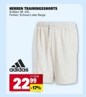 Herren Trainingsshorts im Angebot bei Marktkauf in Filderstadt Herren Trainingsshorts Angebote von Adidas bei Marktkauf Filderstadt für 22,99 €