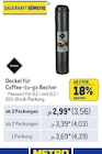 Deckel für Coffee-to-go Becher von Rioba im aktuellen Metro Prospekt für 3,56 €