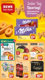 REWE Supermarkt Prospekt der aktuellen Woche mit 24 Seiten, gültig von 17.08.2026 bis 22.08.2026, in Teistungen und Umgebung Aktueller REWE Supermarkt Prospekt in Teistungen und Umgebung, "Dein Markt" mit 24 Seiten, 17.08.2026 - 22.08.2026