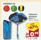 Aktuelles Fallschirmspielzeug-Set Angebot bei famila Nordwest in Oldenburg ab 0,99 €