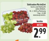 Tafeltrauben Mix hell/rot Angebote bei EDEKA Gera für 2,99 €