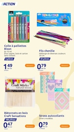 Promos Fil Broderie dans le catalogue "les plus beaux CADEAUX au prix le plus bas" de Action à la page 64