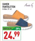 Damen Pantoletten Angebote von Annie G. bei Marktkauf Köln für 24,99 €