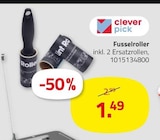 Fusselroller von Clever Pick im aktuellen ROLLER Prospekt für 1,49 €