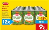 Erbsen im Netto Marken-Discount Prospekt Erbsen mit Möhren von Beste Ernte im aktuellen Netto Marken-Discount Prospekt für 9,00 €