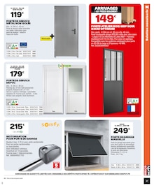 Promotion Porte De Garage dans le prospectus Brico Dépôt, valable du 20/06/2025 au 10/07/2025 Promo Porte De Garage dans le catalogue Brico Dépôt du moment à la page 21