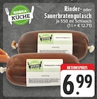 Rinder- oder Sauerbratengulasch im Angebot bei EDEKA in Oberhausen Rinder- oder Sauerbratengulasch Angebote von EDEKA KÜCHE bei EDEKA Oberhausen für 6,99 €