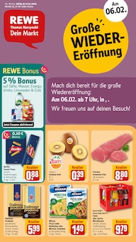 Aktueller REWE Prospekt "Dein Markt" Seite 1 von 32 Seiten für Nettetal