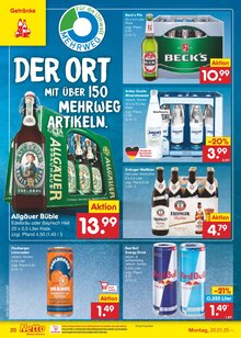 Red Bull im Netto Marken-Discount Prospekt "Aktuelle Angebote" mit 59 Seiten (Hagen (Stadt der FernUniversität))