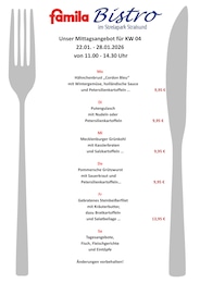 famila Nordost Prospekt: "Aktuelle Angebote", 1 Seite, 19.01.2026 - 24.01.2026