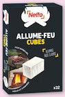 Allume-feu cubes x32 - Netto en promo chez Netto Mennecy à 1,36 €