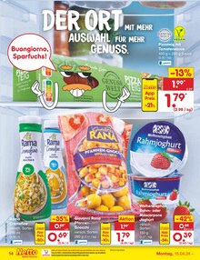 Rama im Netto Marken-Discount Prospekt "Aktuelle Angebote" mit 49 Seiten (Hamburg)