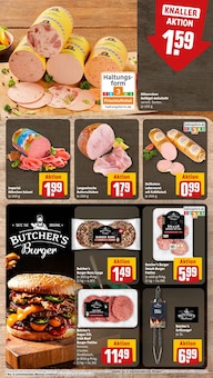 Wurst im aktuellen REWE Prospekt (Heidelberg) Wurst im REWE Prospekt "Dein Markt" mit 18 Seiten (Heidelberg)