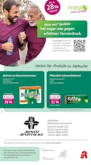 mea - meine apotheke Prospekt Unsere September-Angebote mit  Seiten in Saarbrücken und Umgebung