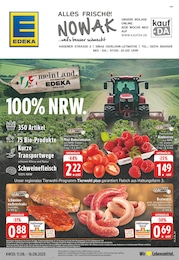 EDEKA Prospekt für Hagen mit 24 Seiten EDEKA Prospekt für Hagen: "Aktuelle Angebote", 24 Seiten, 11.08.2025 - 16.08.2025