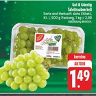 Tafeltrauben hell bei E center im Prospekt "" für 1,49 €