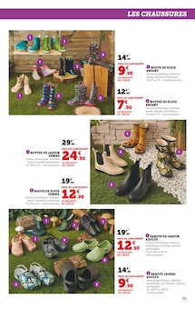 Promo Boots Femme dans le catalogue Hyper U du moment à la page 39