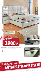 Boxspringbett im Polstermöbel Fischer Prospekt "PERSONAL-KAUFTAGE" auf Seite 27