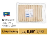 Bratwurst Angebote von aro bei Metro Osnabrück für 7,48 €